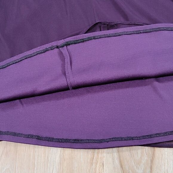 🔹️Cache Eggplant Beaded Ruched Formal Dress Size 4 - Picture 11 of 12